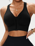 Ziper Yoga Bra